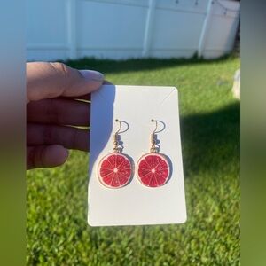 NWT Grapefruit Gold Tone  Earrings 4 left